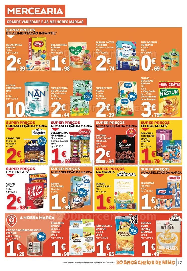 Antevisão Folheto E-LECLERC Promoções de 6 a 12 agosto